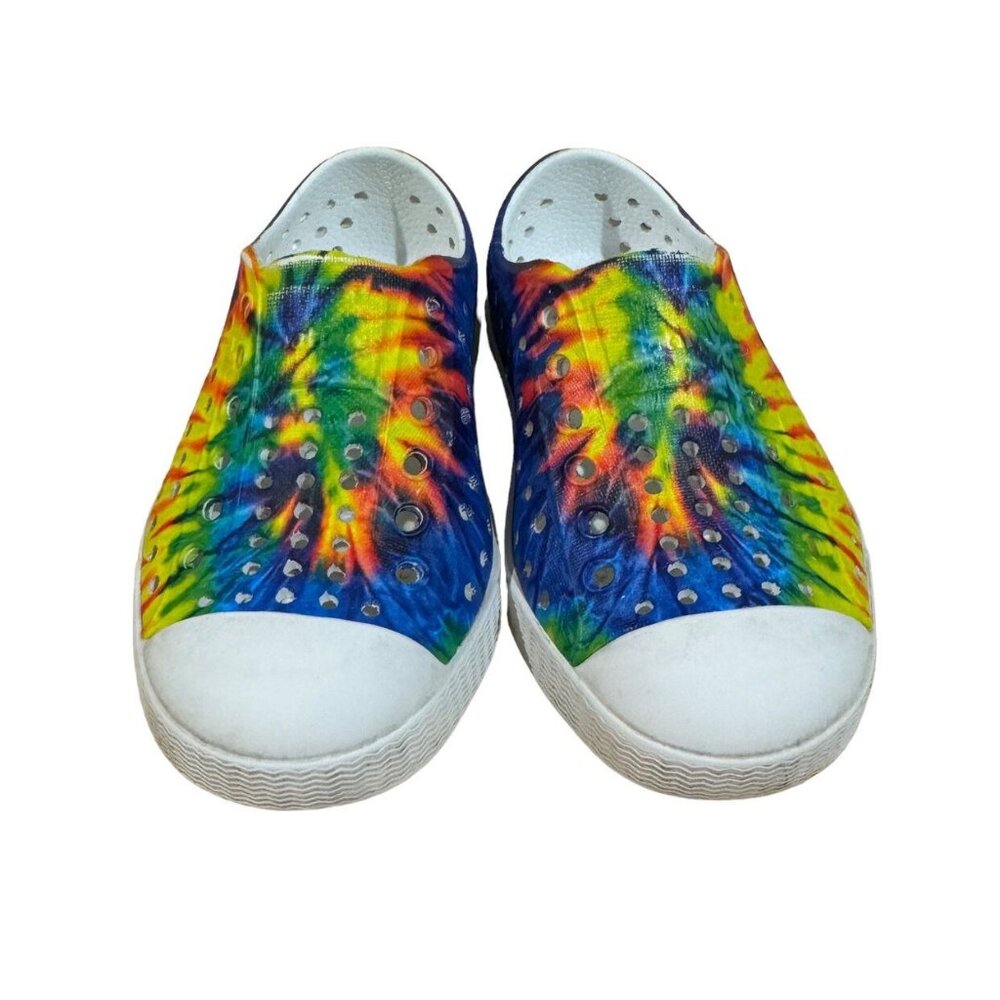 Native Jefferson Tie Dye Shoes Size C7